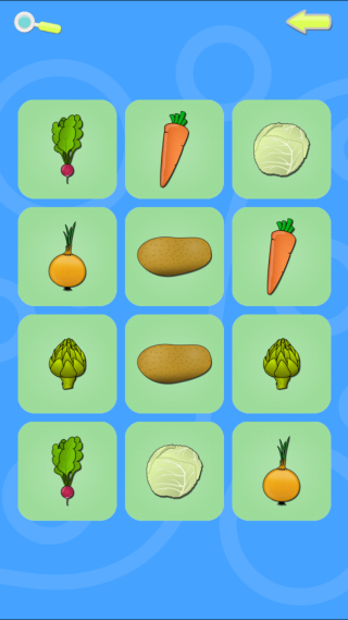 Memory Fruits & Vegetables